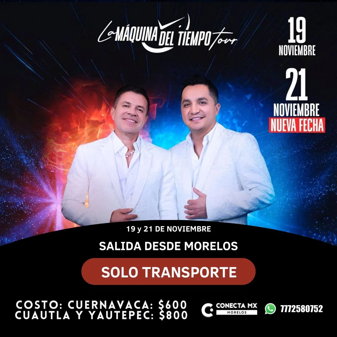Transporte a JUNTOS desde Morelos