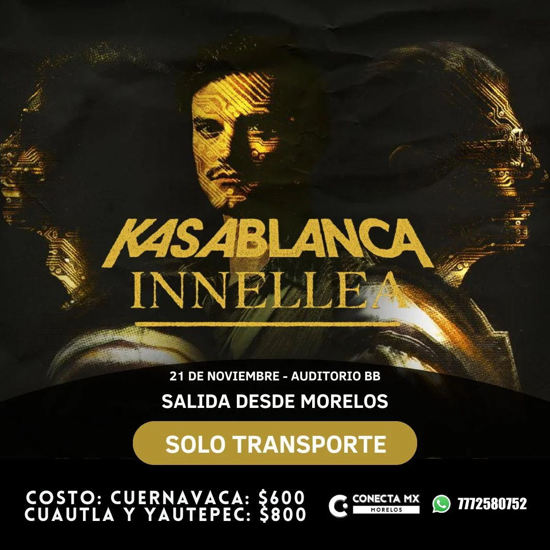 Transporte a KASABLANCA E INNELLEA desde Morelos