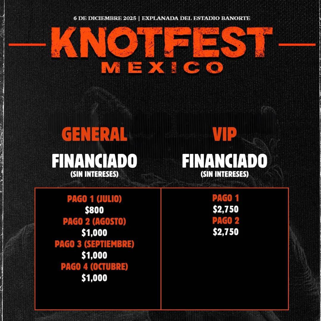 Transporte a KNOT FEST desde Morelos - Imagen 3