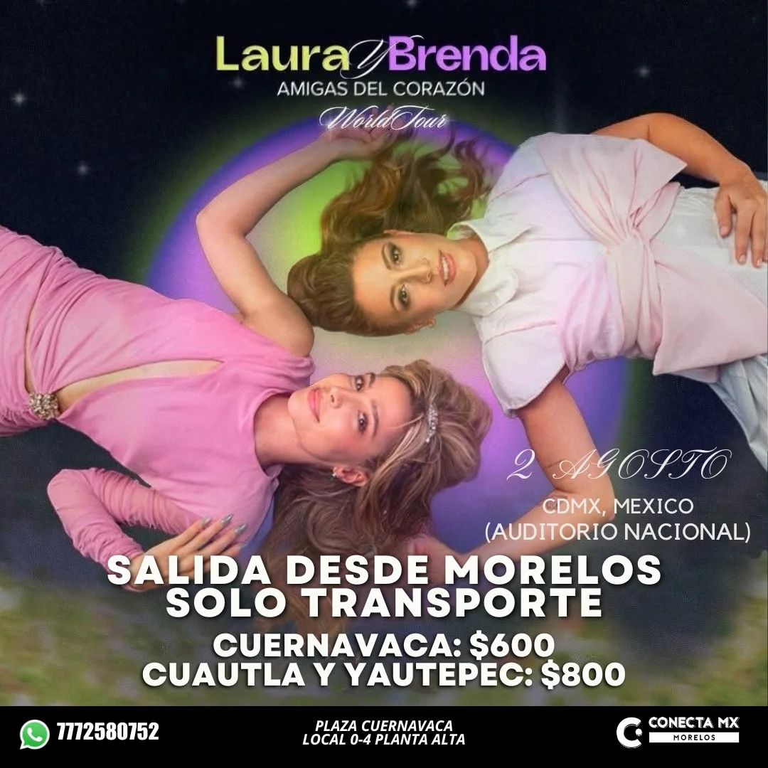 Transporte a LAURA Y BRENDA desde Morelos