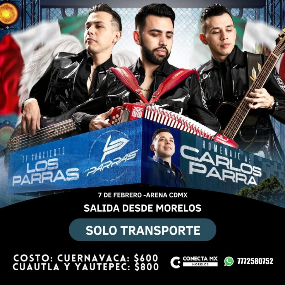 Transporte a LOS PARRAS desde Morelos