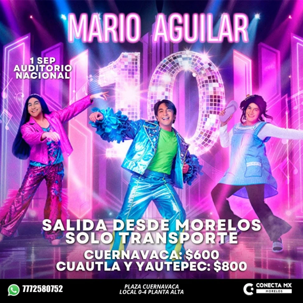Transporte a MARIO AGUILAR desde Morelos