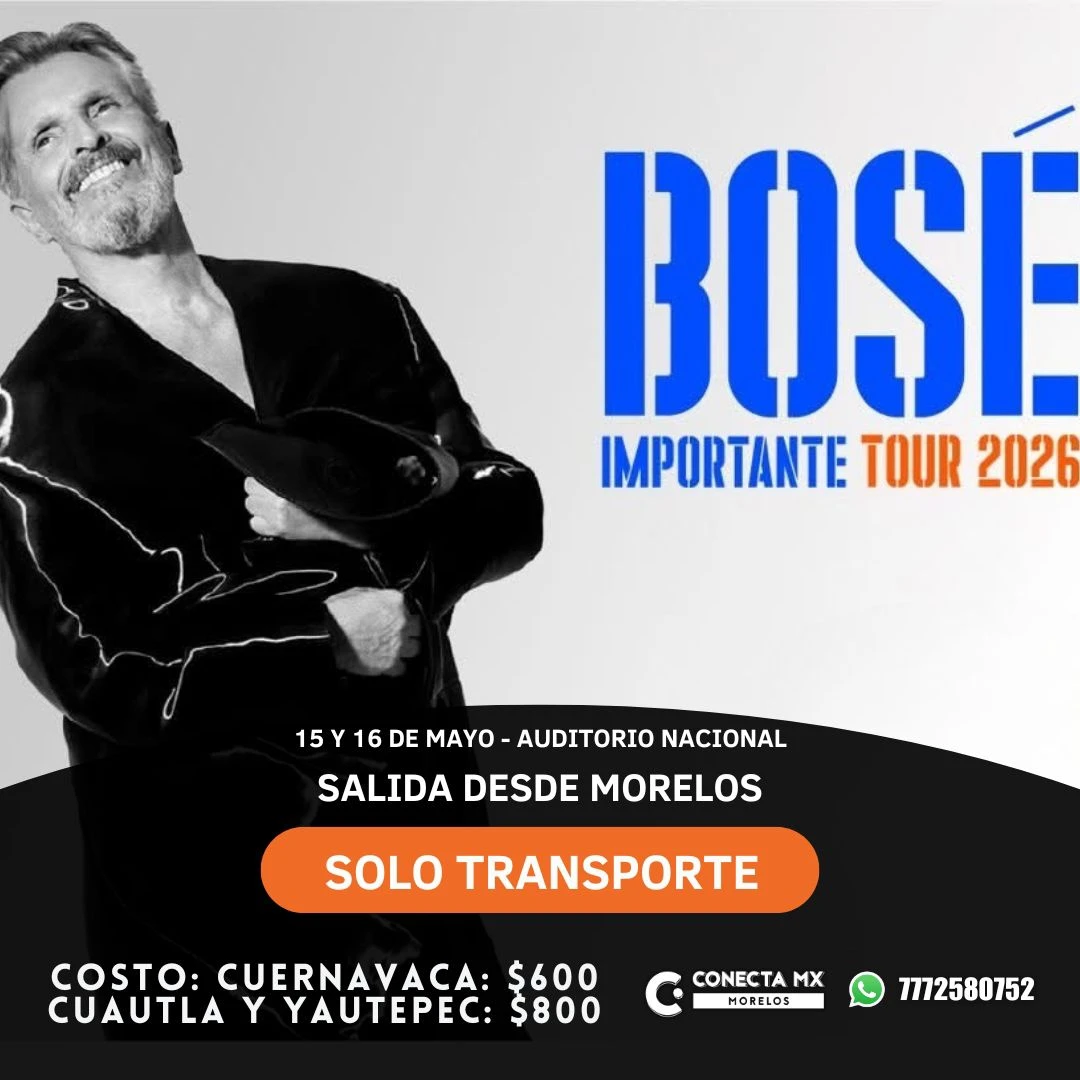Transporte a MIGUEL BOSE desde Morelos