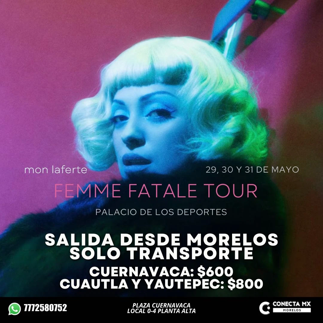 Transporte a MON LAFERTE desde Morelos