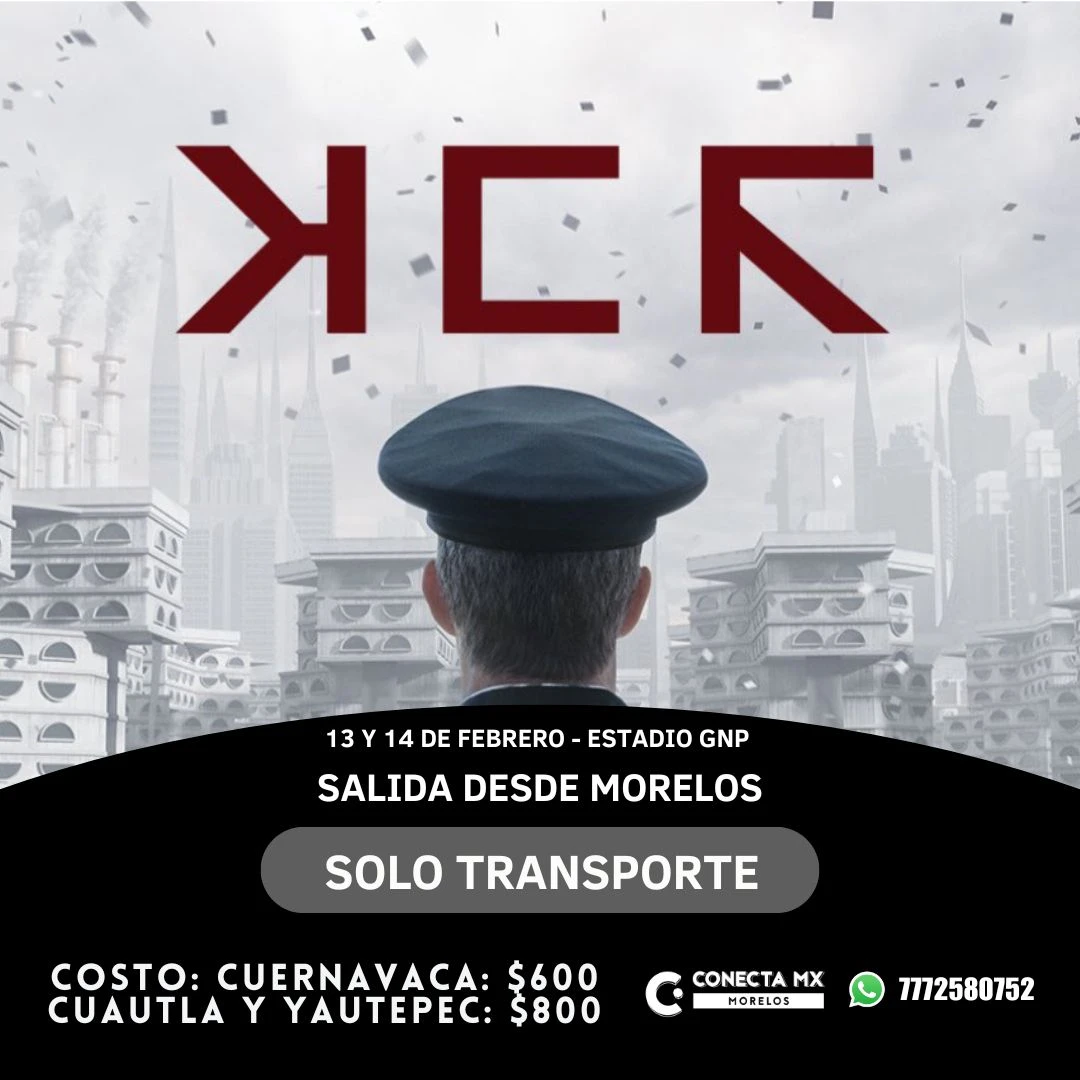 Transporte a My Chemical Romance desde Morelos