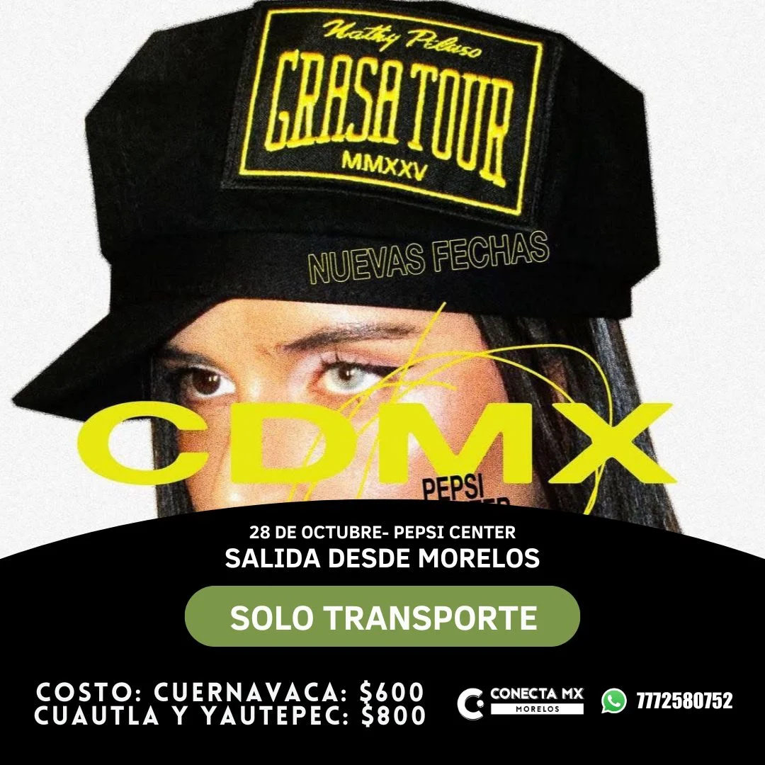 Transporte a Natasha Peluso desde Morelos