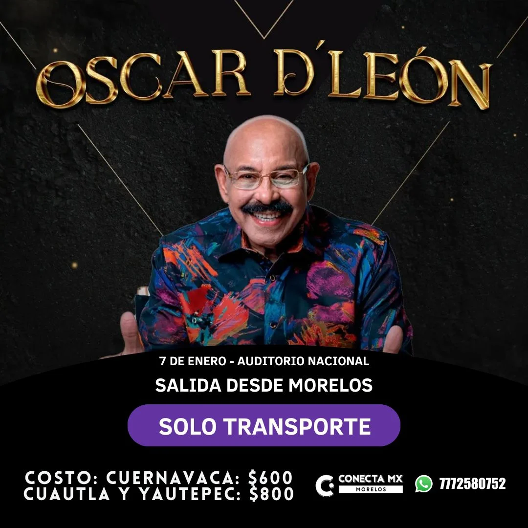 Transporte a OSCAR DE LEON desde Morelos