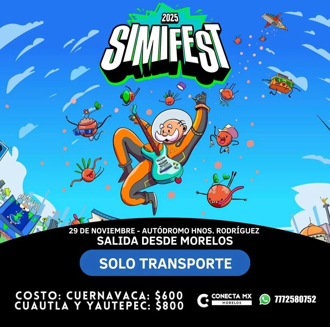Transporte a SIMIFEST desde Morelos