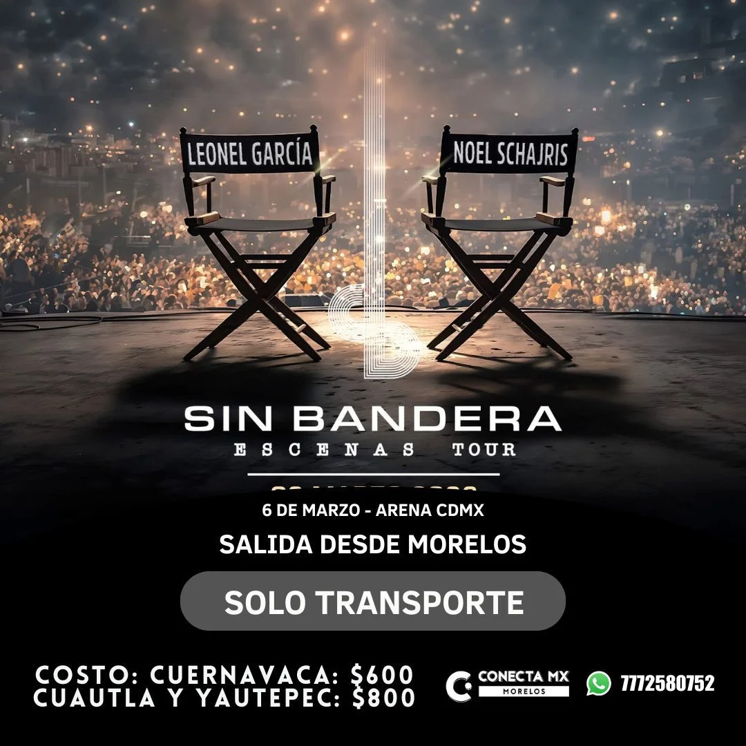 Transporte a SIN BANDERAS desde Morelos