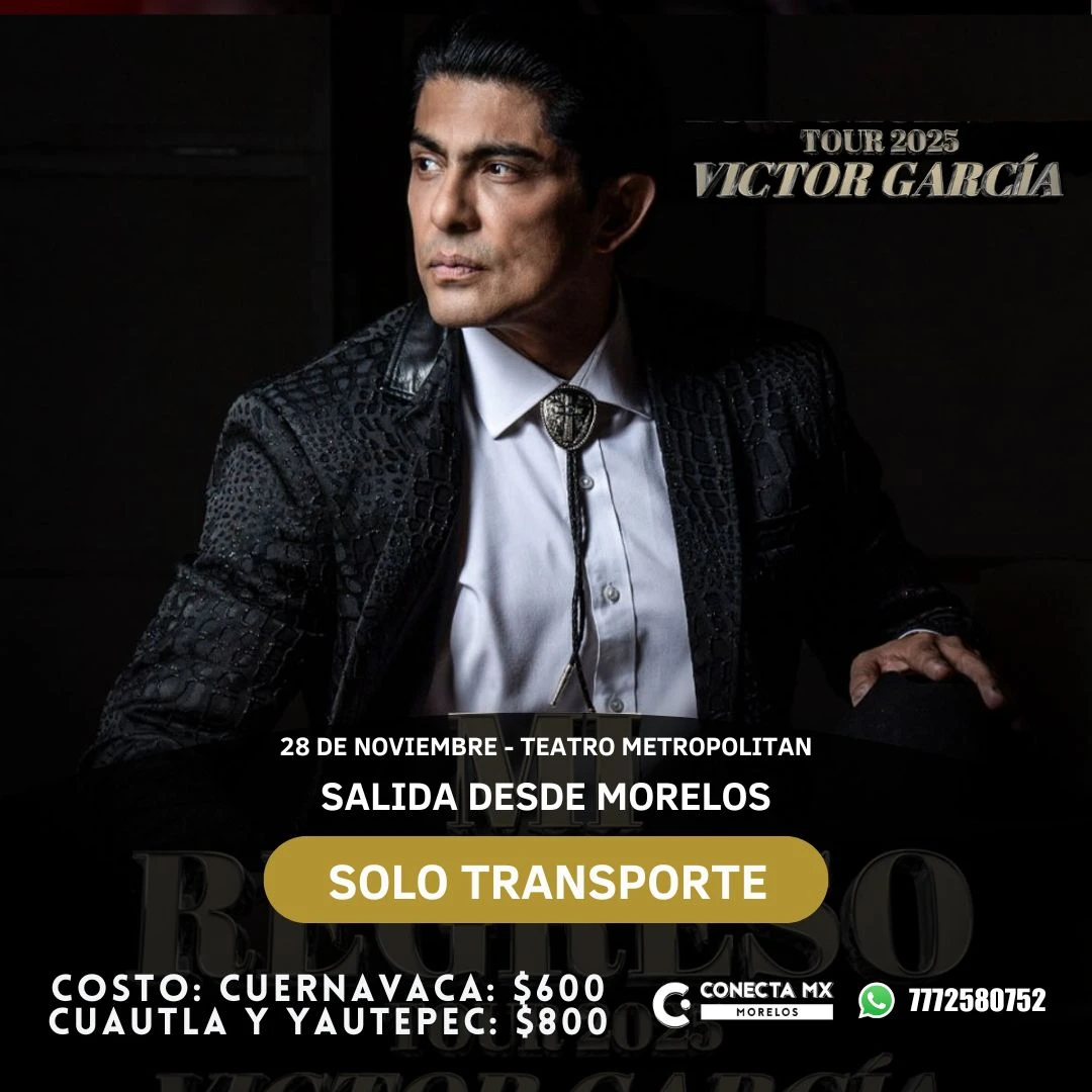Transporte a VICTOR GARCIA desde Morelos