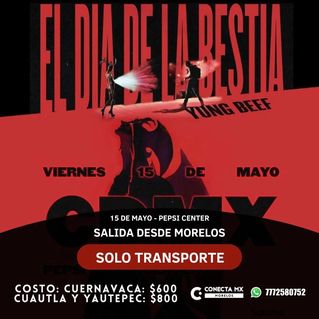 Transporte a YUNG BEEF desde Morelos