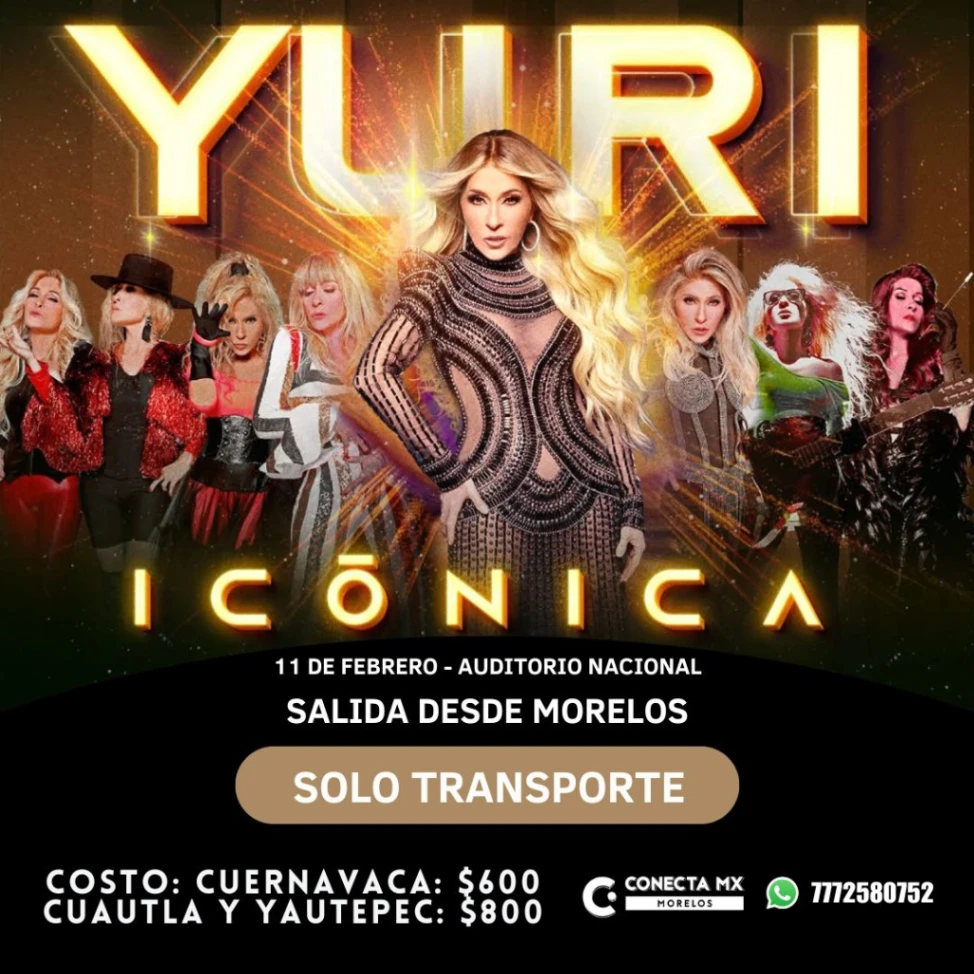 Transporte a YURI desde Morelos