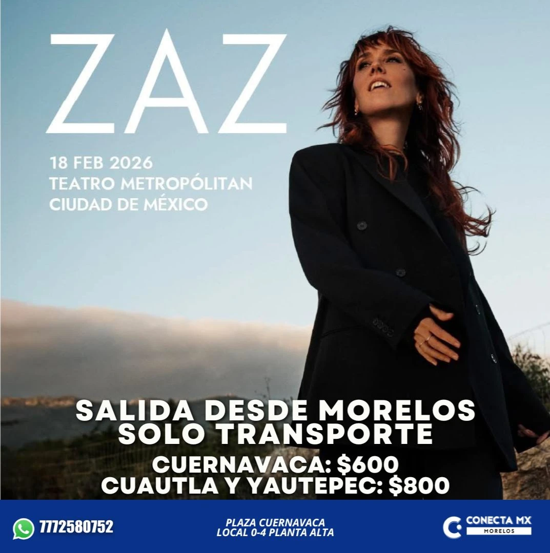 Transporte a ZAZ desde Morelos