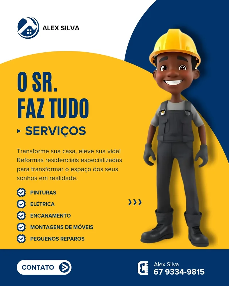 O Sr faz tudo — Serviços Gerais em Terenos, MS