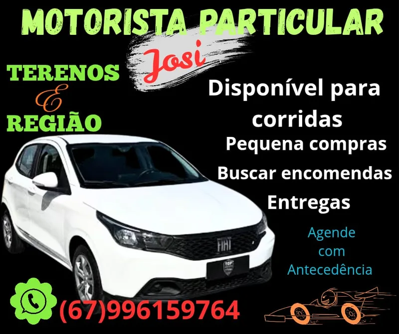 Josy - Motorista Particular — Táxi em Terenos, MS