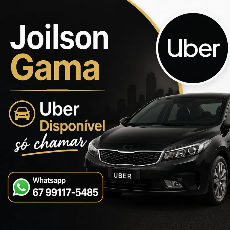 Joilson Gama - Uber — Táxi em Terenos, MS