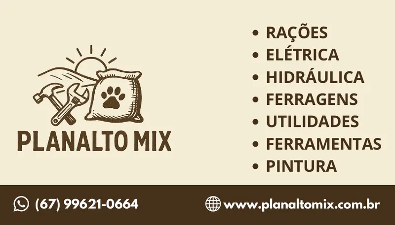 PLANALTO MIX — Comércio Local em Terenos, MS