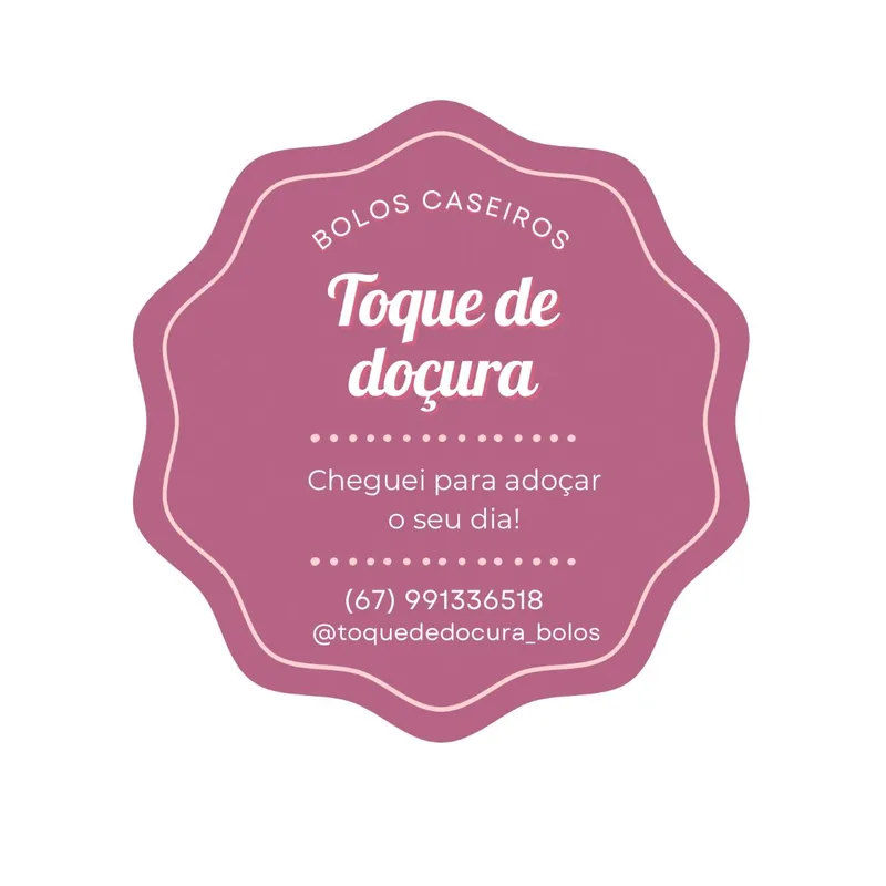 Toque De Doçura - Bolos caseiros 🥮 — Alimentação em Terenos, MS