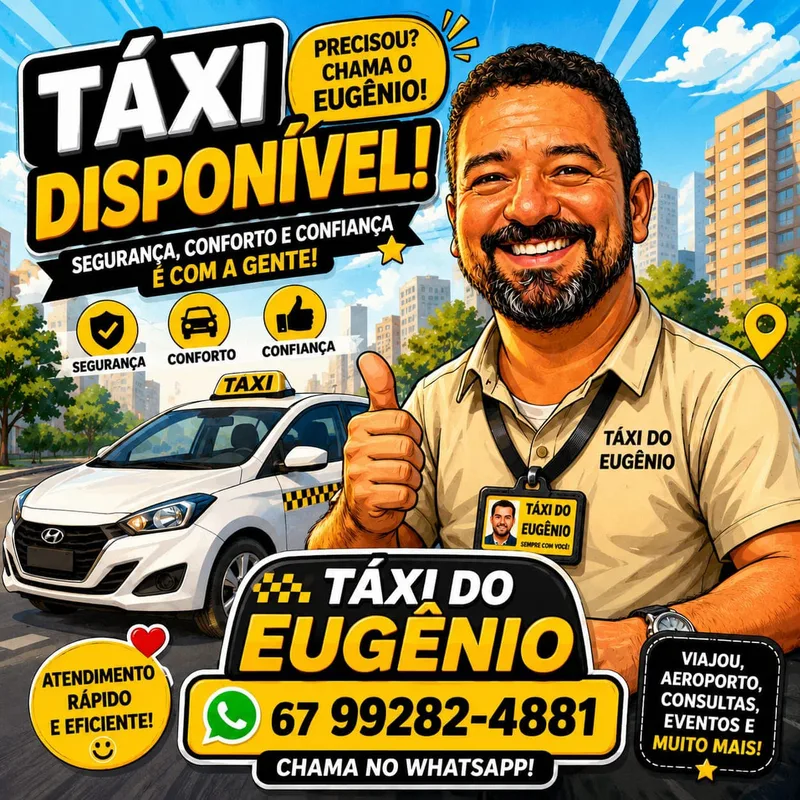 Táxi do Eugênio — Táxi em Terenos, MS