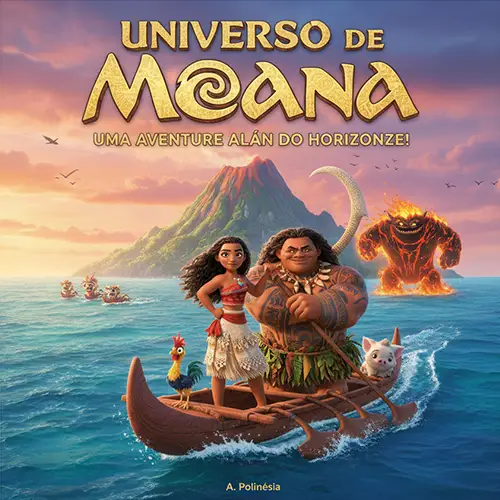 Decoração completa do tema Moana