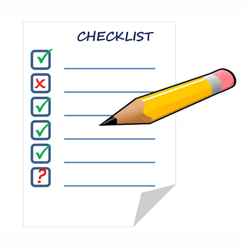 Ícone do Checklist de Fornecedores