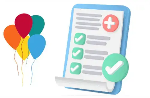Mockup da Lista de Compras em PDF