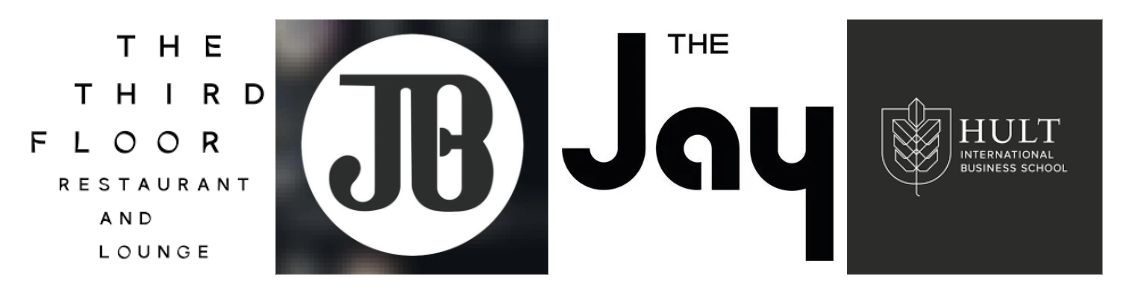 The Third Floor Restaurant and Lounge, James Bong Events, The Jay, and Hult International Business School