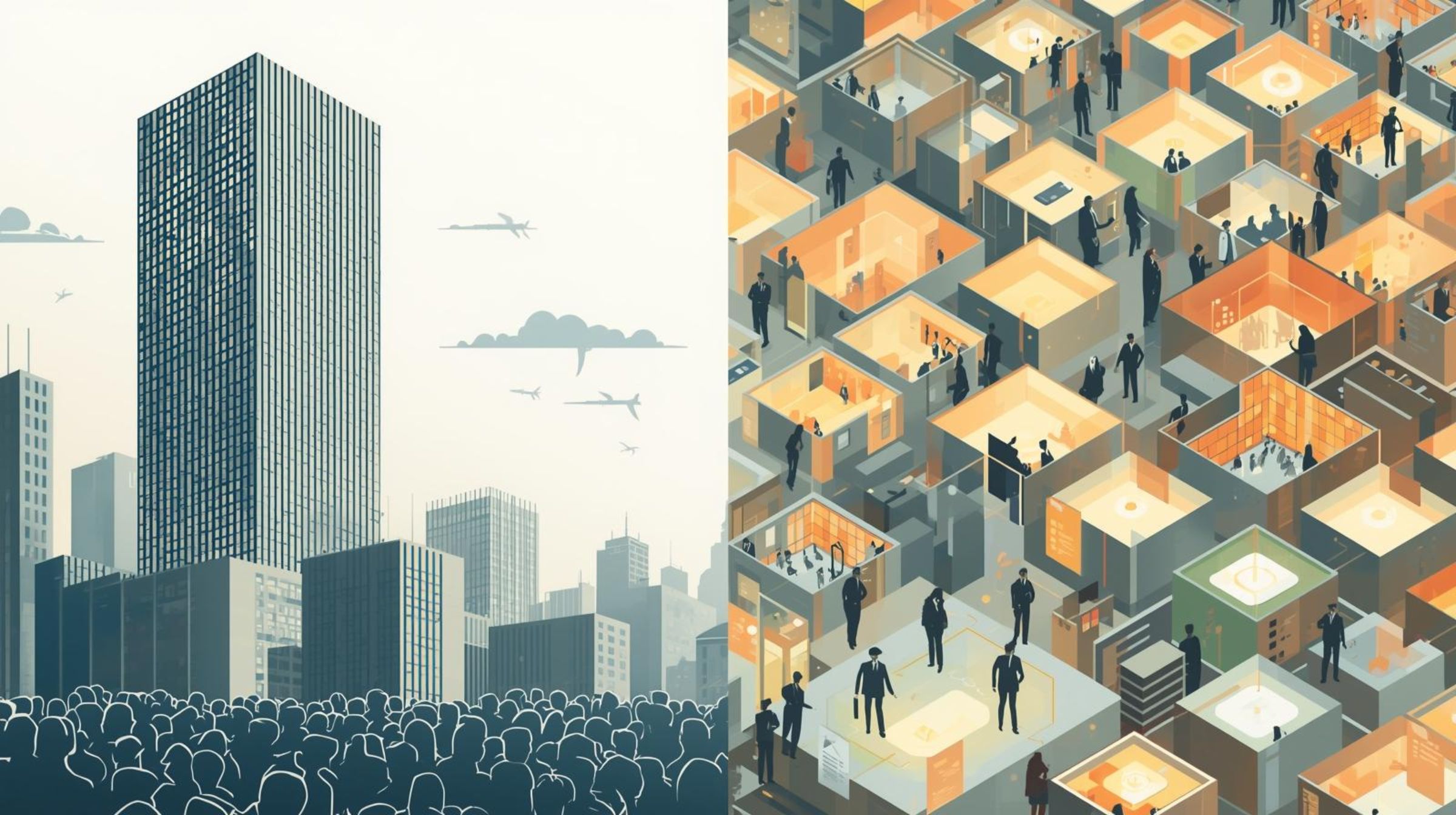 The Shifting Sands of Strategy: Large Consulting Firms vs. Modern Innovators