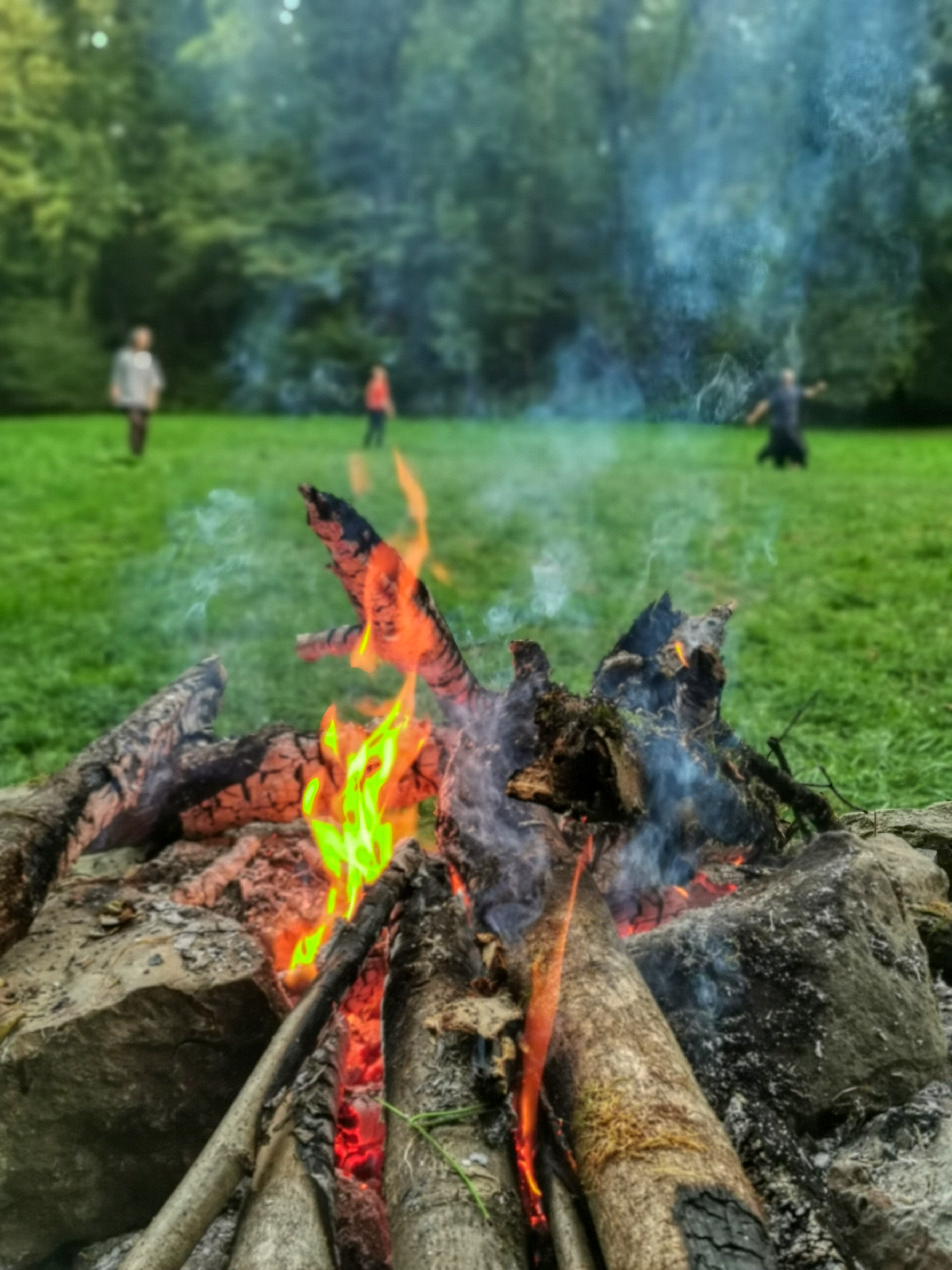 Tanzen WAVE mit Feuer
