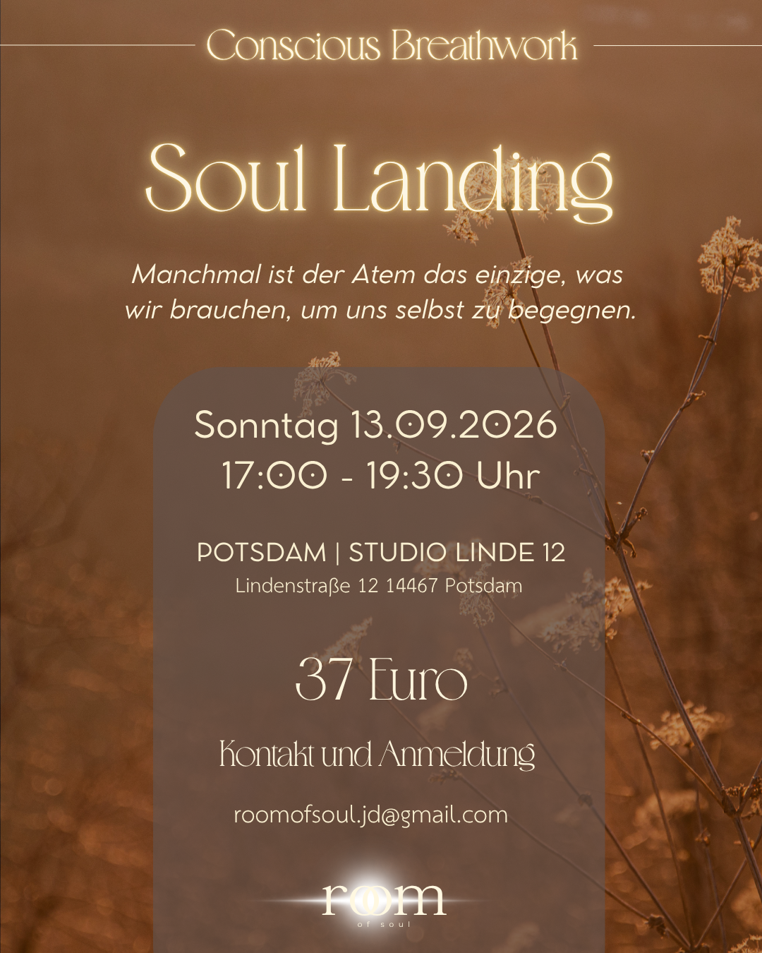 SOUL LANDING | Conscious Breathwork in Potsdam