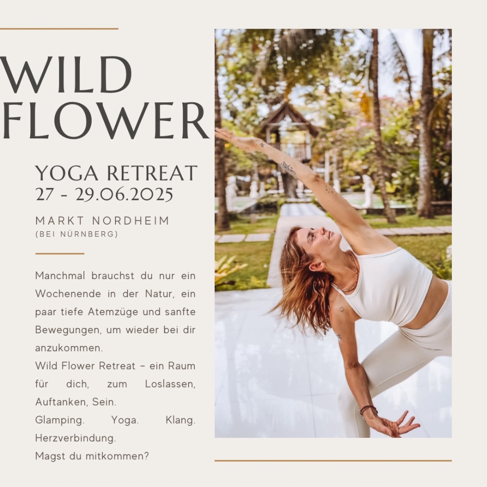 Event image for Wildflower Yoga Retreat 27-29.06.2025