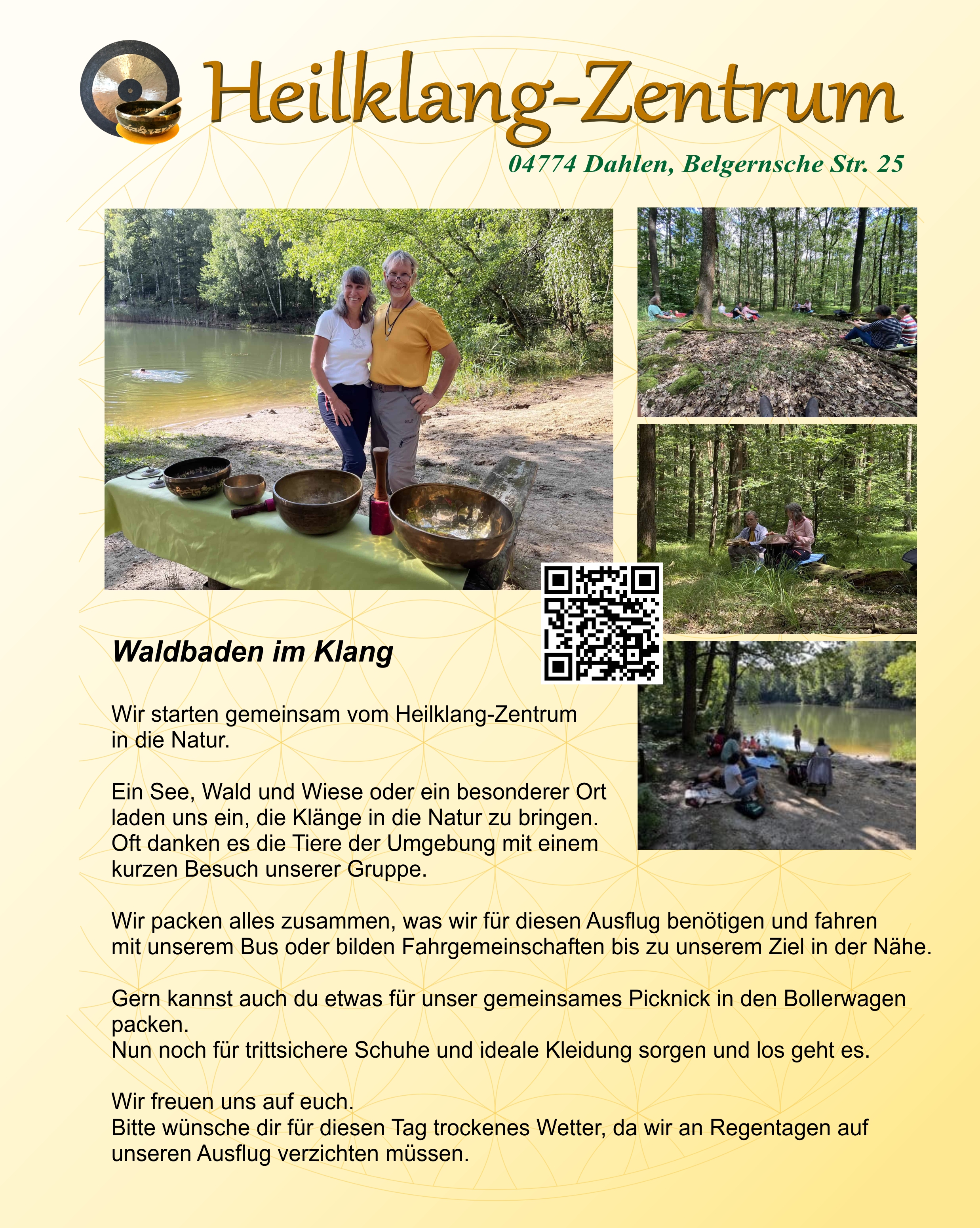 Waldbaden im Klang