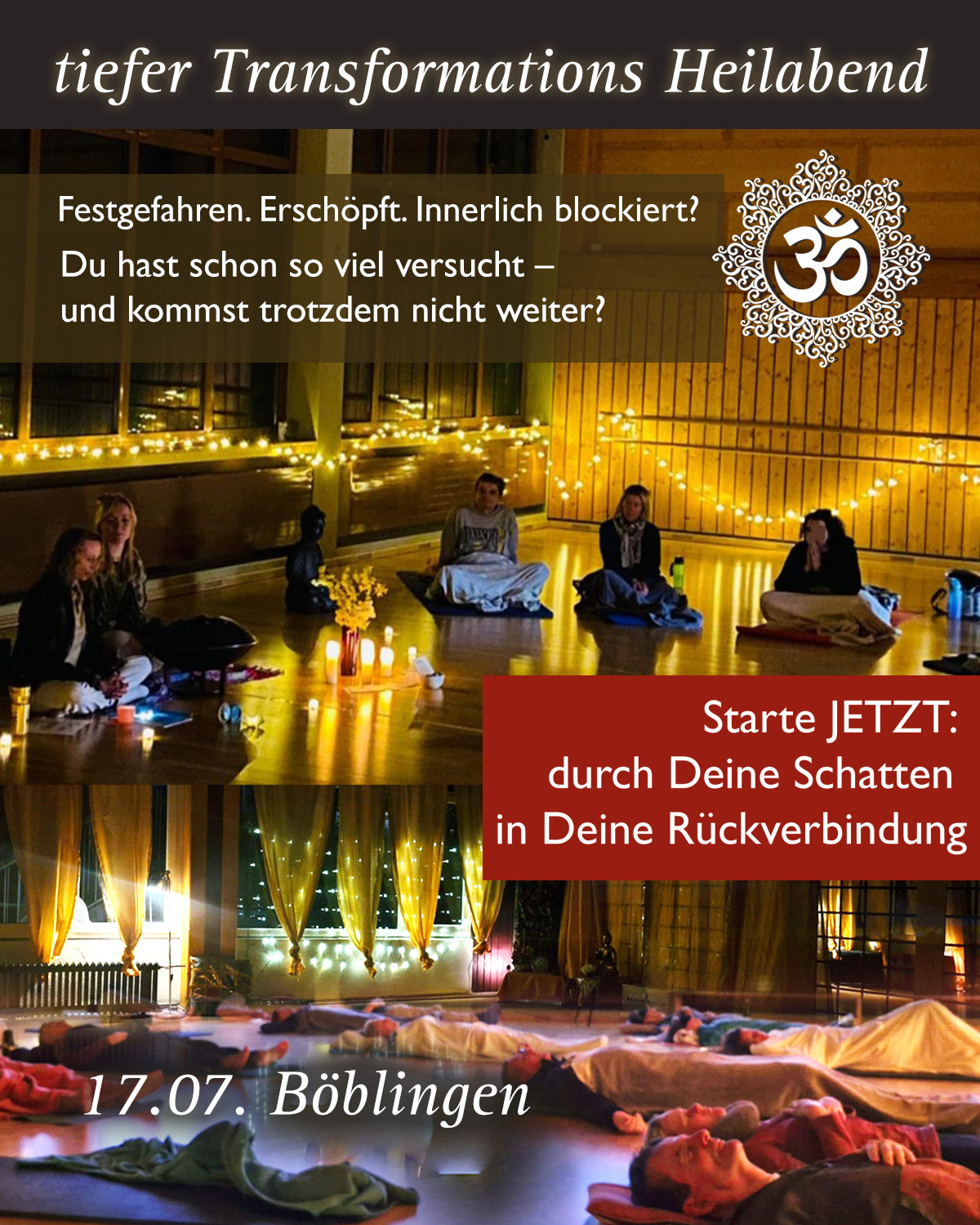 Magischer Transformations Heilabend Böblingen (Gruppe 18.12.)