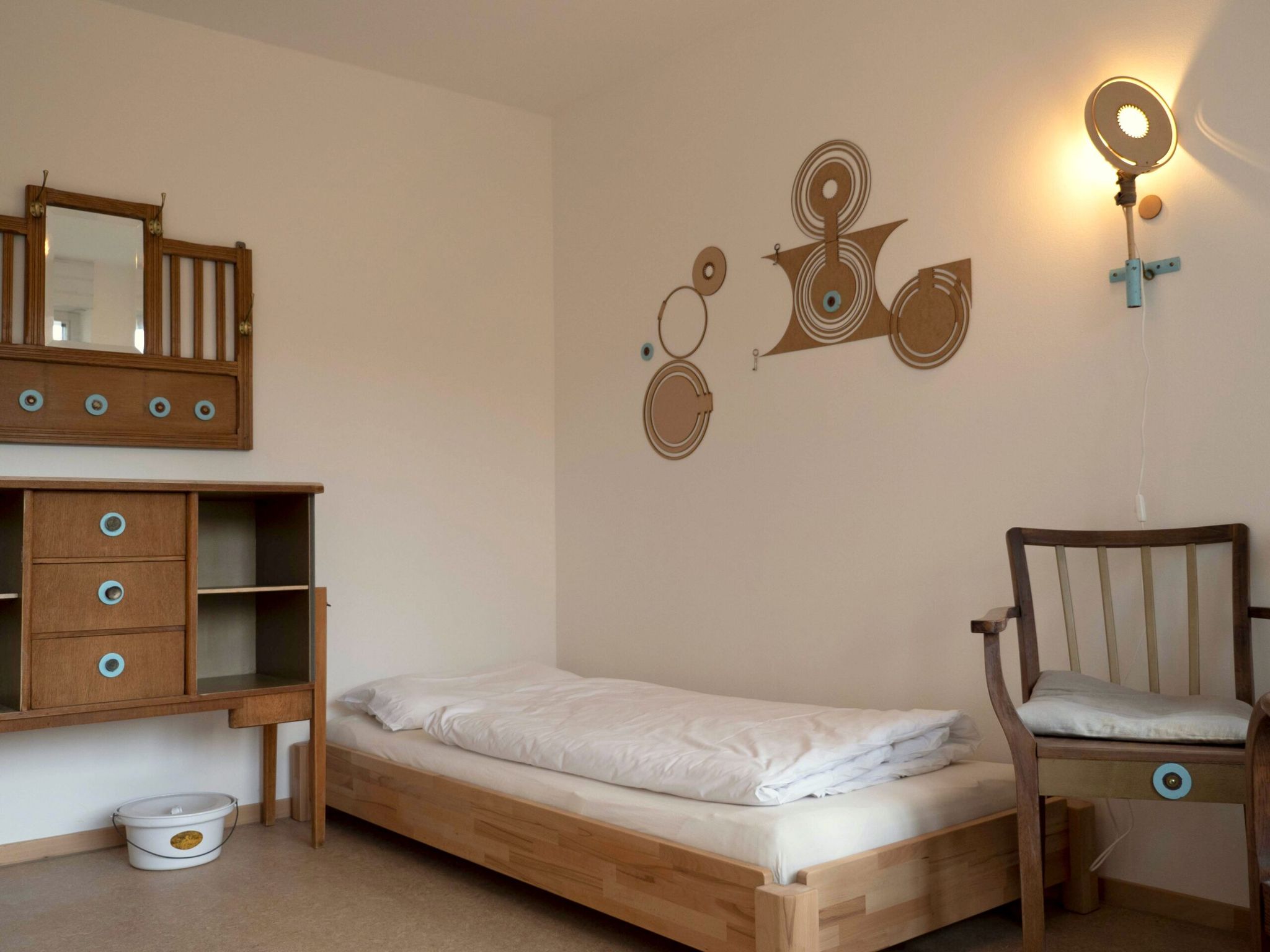 Zimmer mit Stapelbett