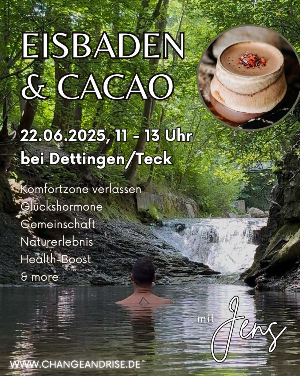 Event image for Eisbaden und Kakaozeremonie bei Dettingen/Teck