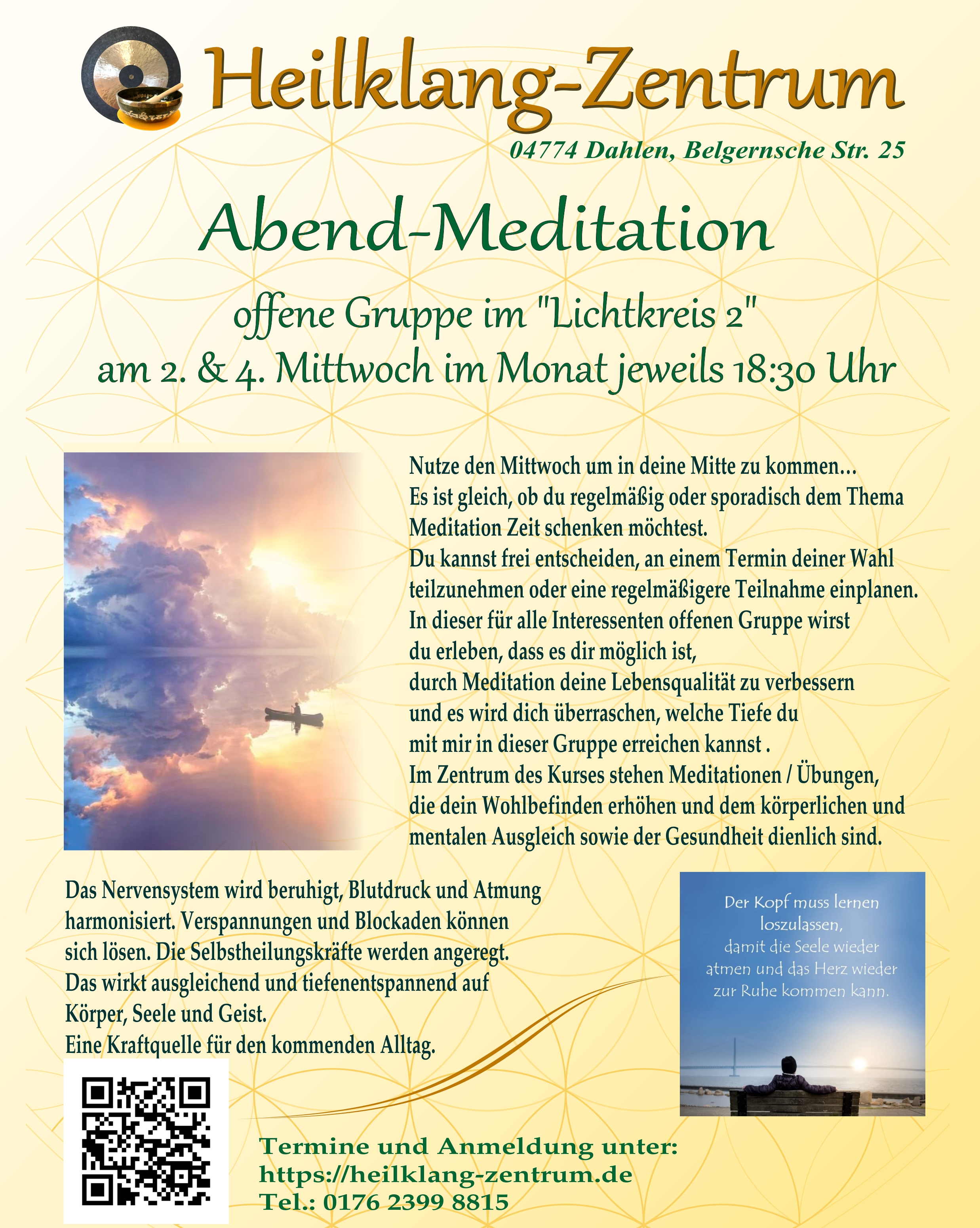 Abend-Meditation im Seminarhaus, photo 1