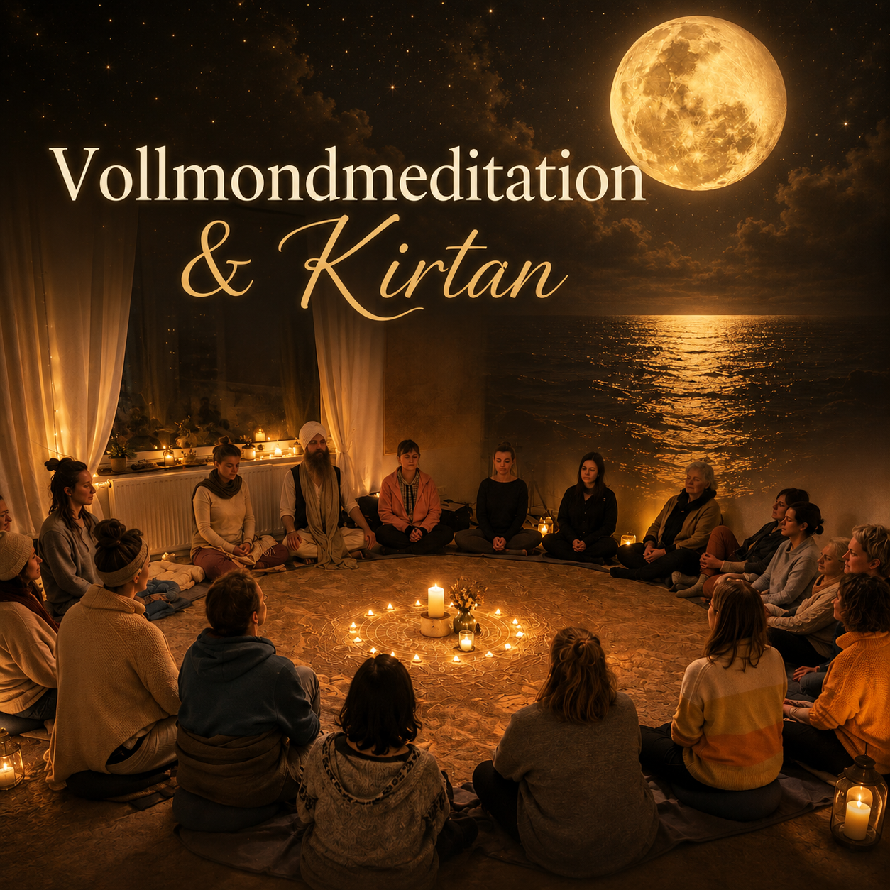 Vollmondmeditation & Kirtan (kostenfrei)
