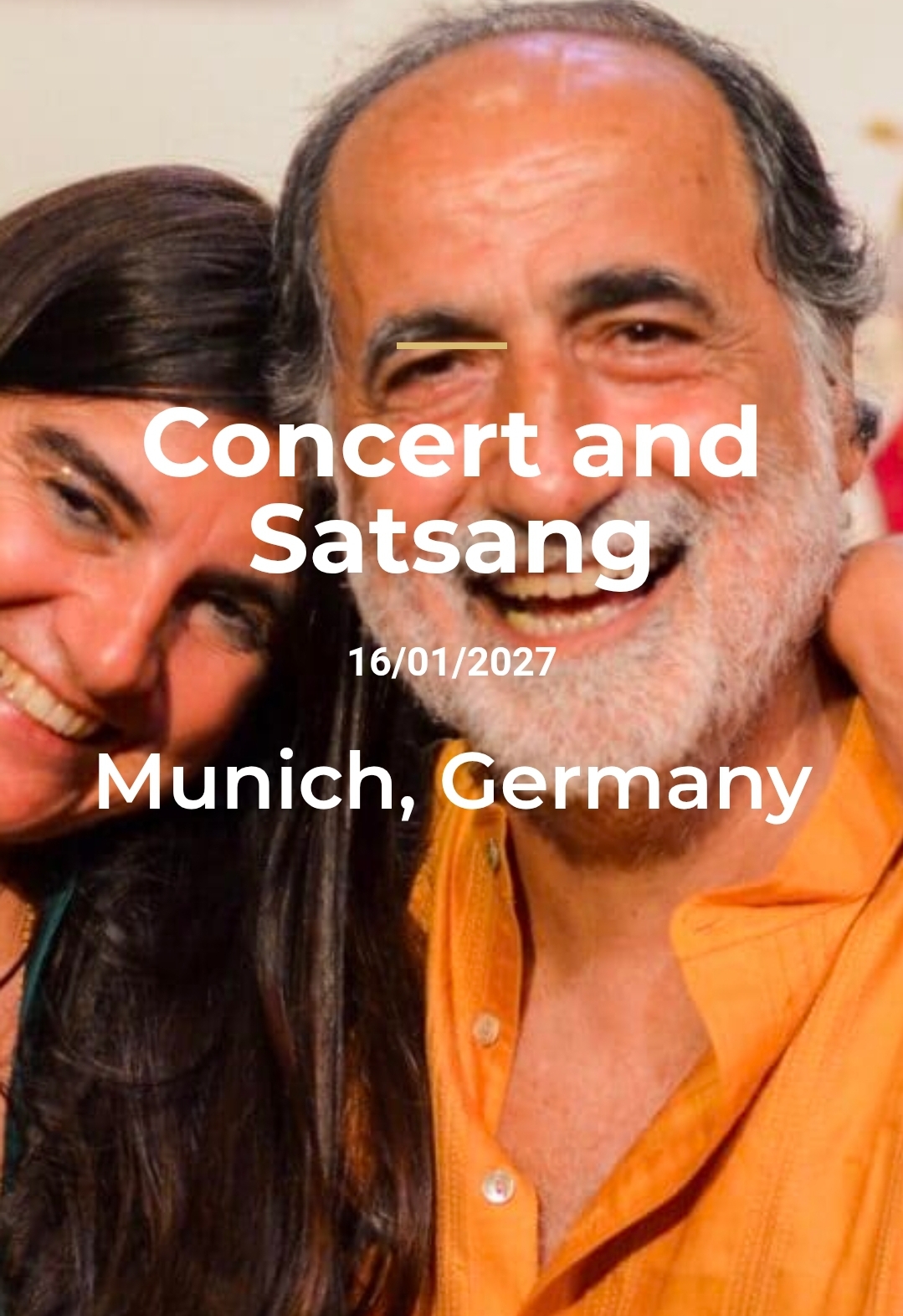 Concert and Satsang in Munich — Mantra Concert & Satsang with Pari