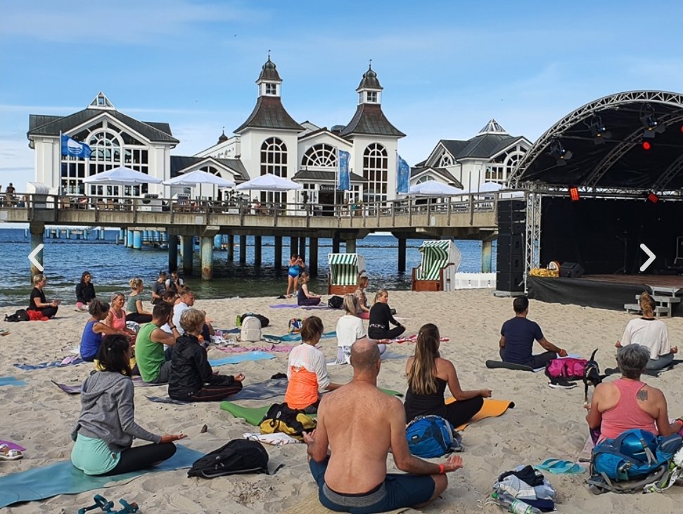 5. Krishna Beach Yoga Festival, Foto 1