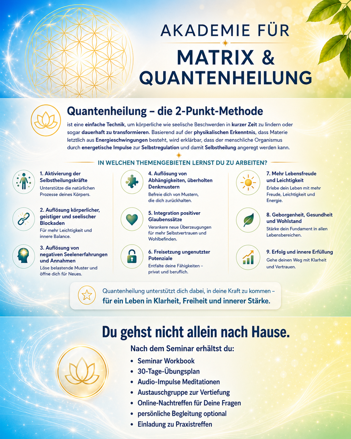 Quantenheilung was bringt mir ein Kurs