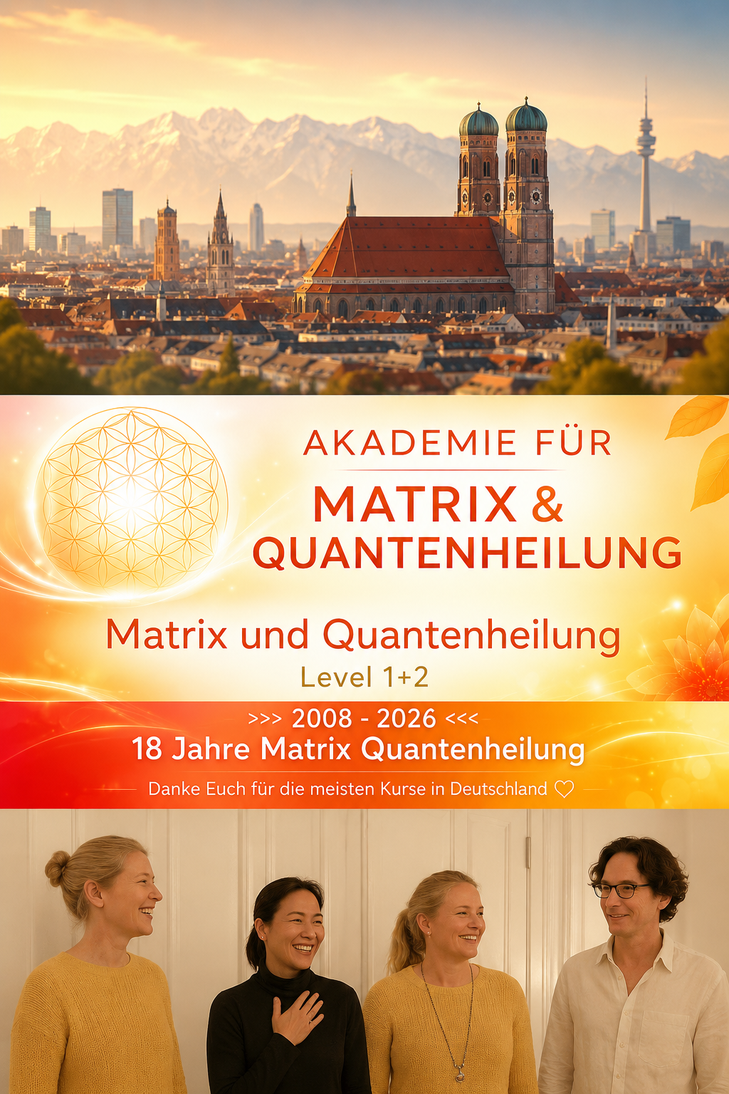 München Quantenheilung seit 18 Jahre Matrix Energetics Healing Code Emotion Code 