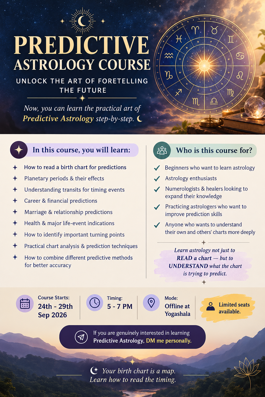 Predictive Astrology Course – Unlock the Art of Foretelling the Future, photo 1