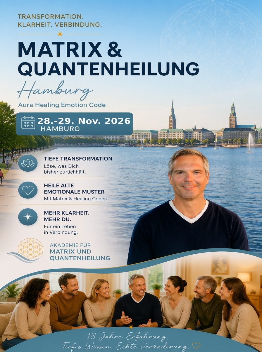 Collager Armin Hamburg Matrix Energetics Quntenheilung Akademie  - Healing Code Emotion Code 