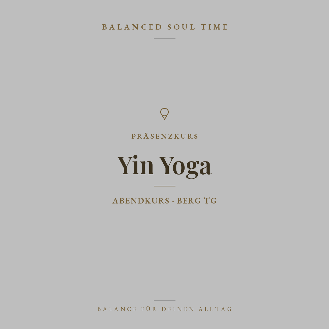 Yin Yoga Kurs 