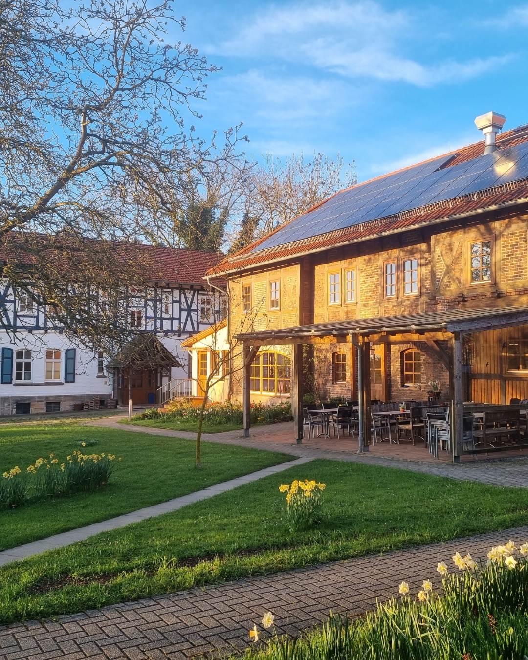 Altes Forsthaus Germerode mit Garten in ruhiger, naturnaher Umgebung
