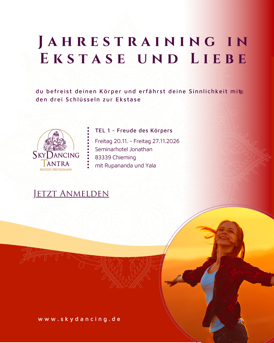SkyDancing Tantra Jahrestraining Zyklus 1