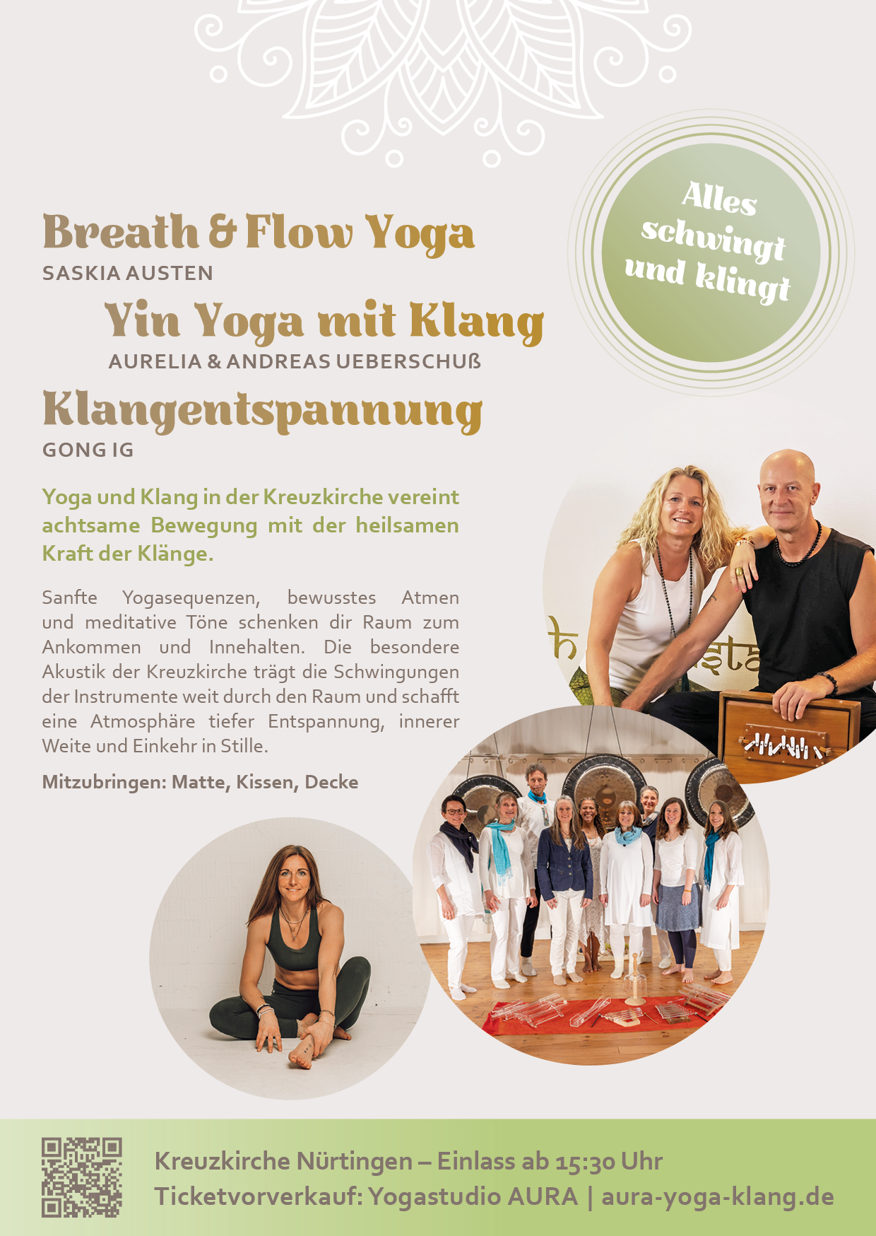 Yoga & Klang in der Kreuzkirche, Foto 3