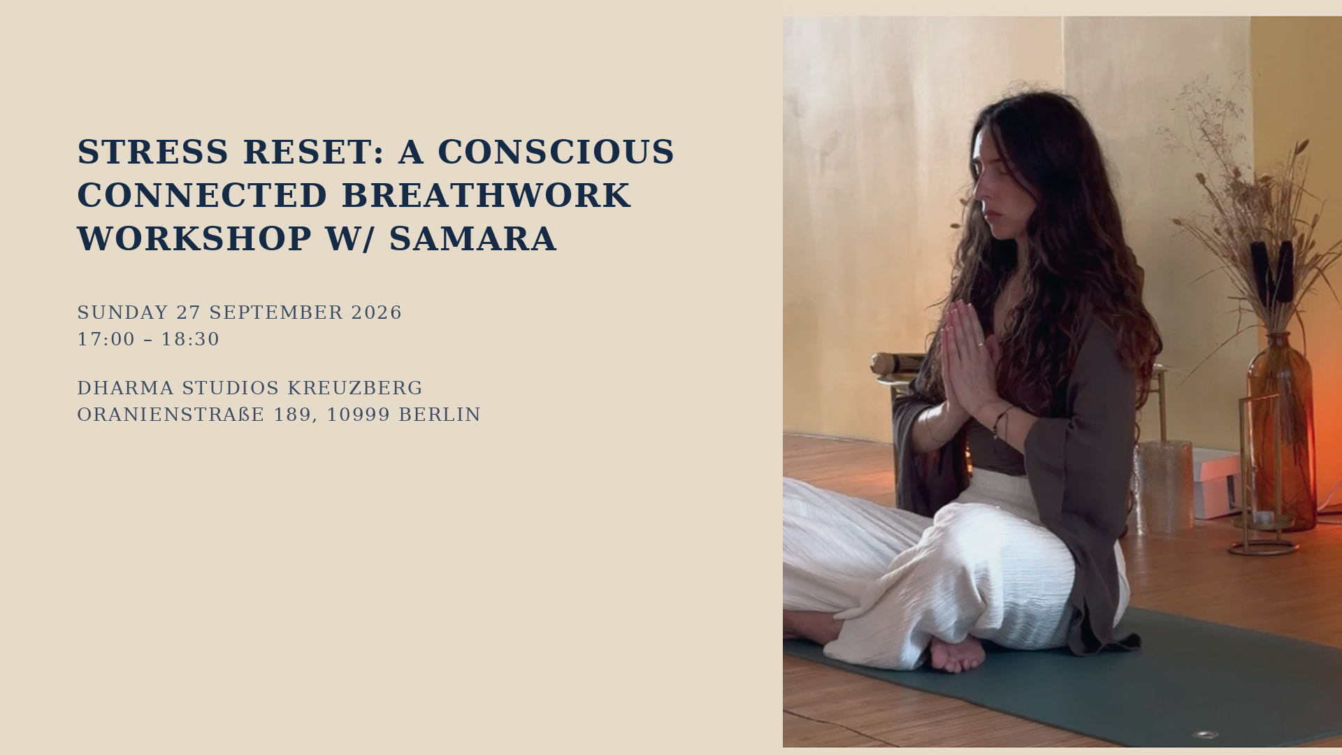 Stress Reset: A Conscious Connected Breathwork Workshop