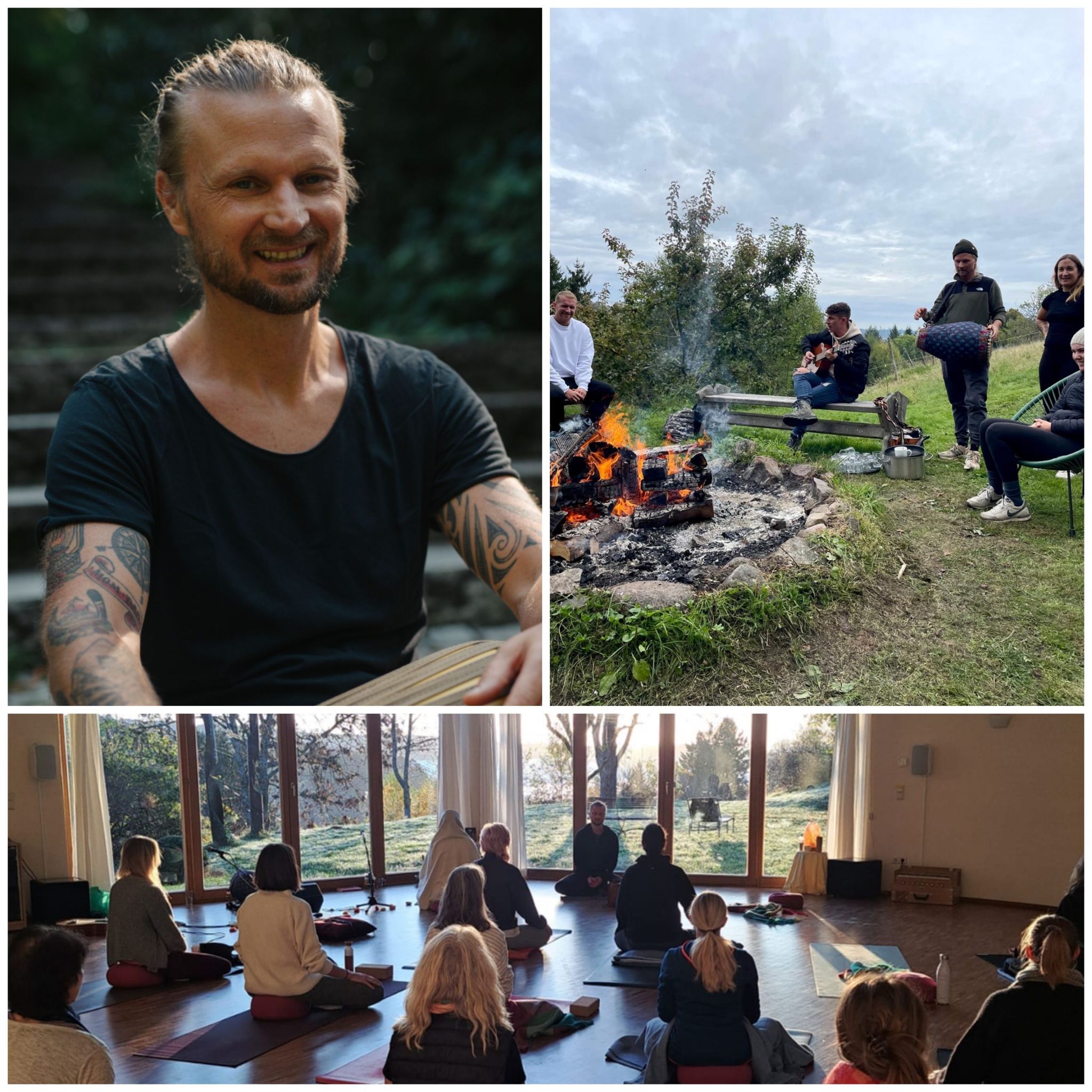 Yoga, Sound & Silence Retreat mit Tobias