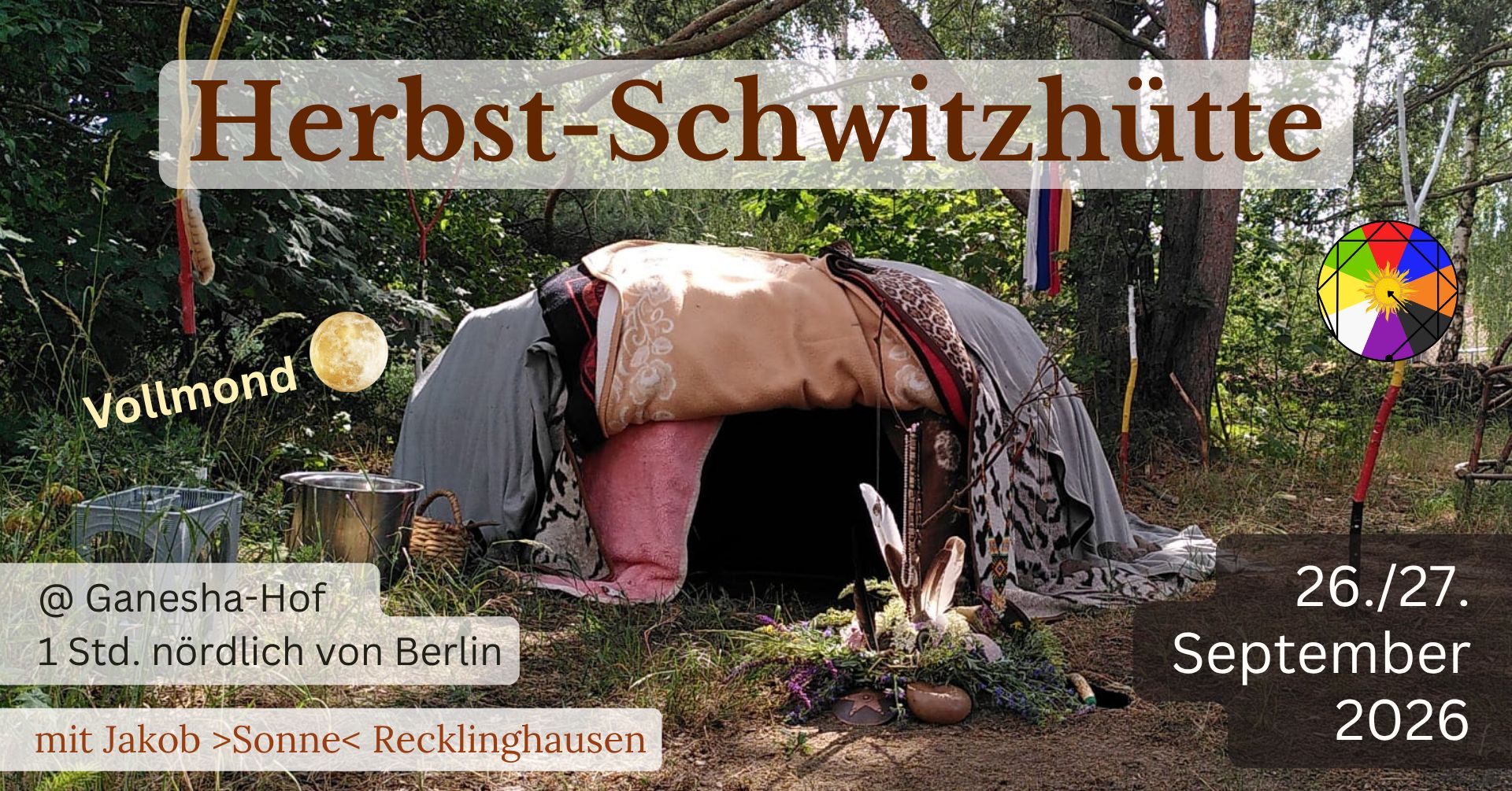 Herbst-Schwitzhütte
